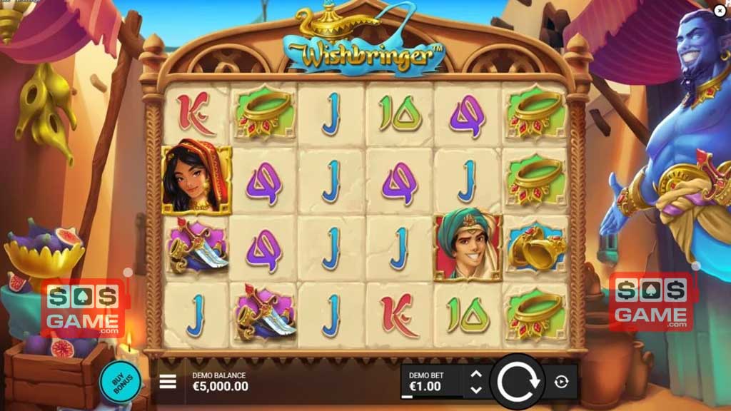 Screenshot of Wishbringer slot from Hacksaw Gaming Wishbringer